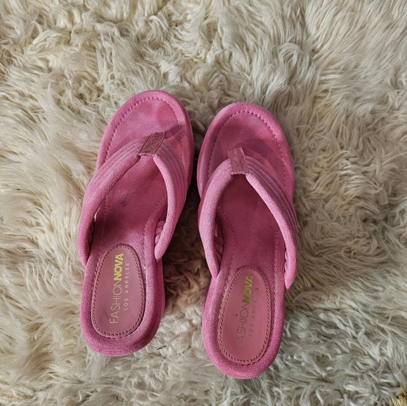 Pink Platform Shoes - Picture 3 of 3